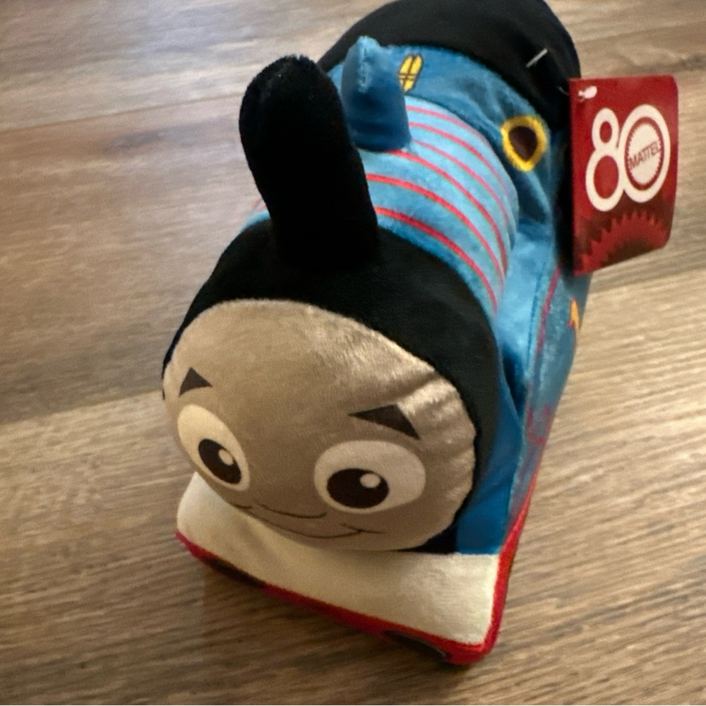 Mattel Thomas the Tank Engine Blue Plush Train Toy